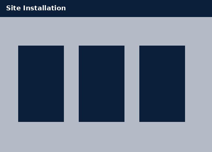 Site Installation